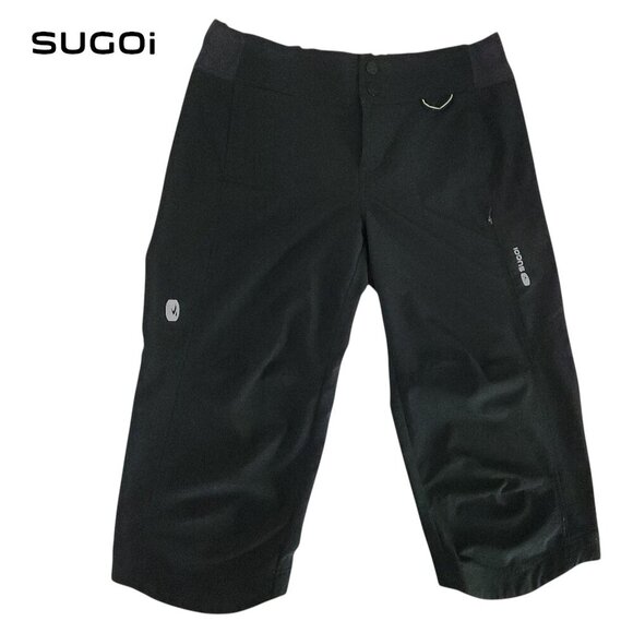 SUGOI Mobil Cycling Capri Pants black โ size small - Picture 1 of 10